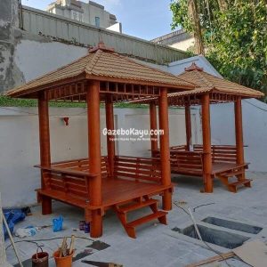 Jasa Pembuatan Gazebo Banyu Asin