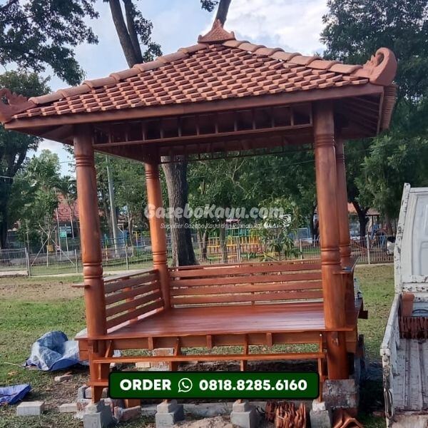 Jual Gazebo Kayu Kayong Utara
