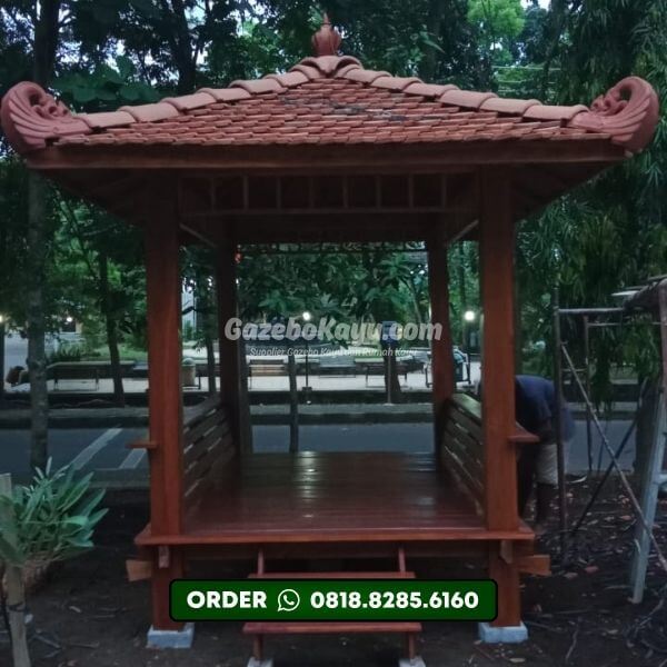 Jual Gazebo Kayu Sumedang