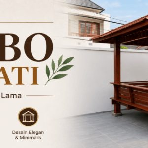 Gazebo Kayu Jati Bedugul